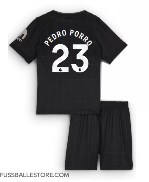 Günstige Tottenham Hotspur Pedro Porro #23 Auswärts Trikotsatzt Kinder 2025-26 Kurzarm (+ Kurze Hosen) Günstige Tottenham Hotspur Pedro Porro #23 Auswärts Trikotsatzt Kinder 2025-26 Kurzarm (+ Kurze Hosen)